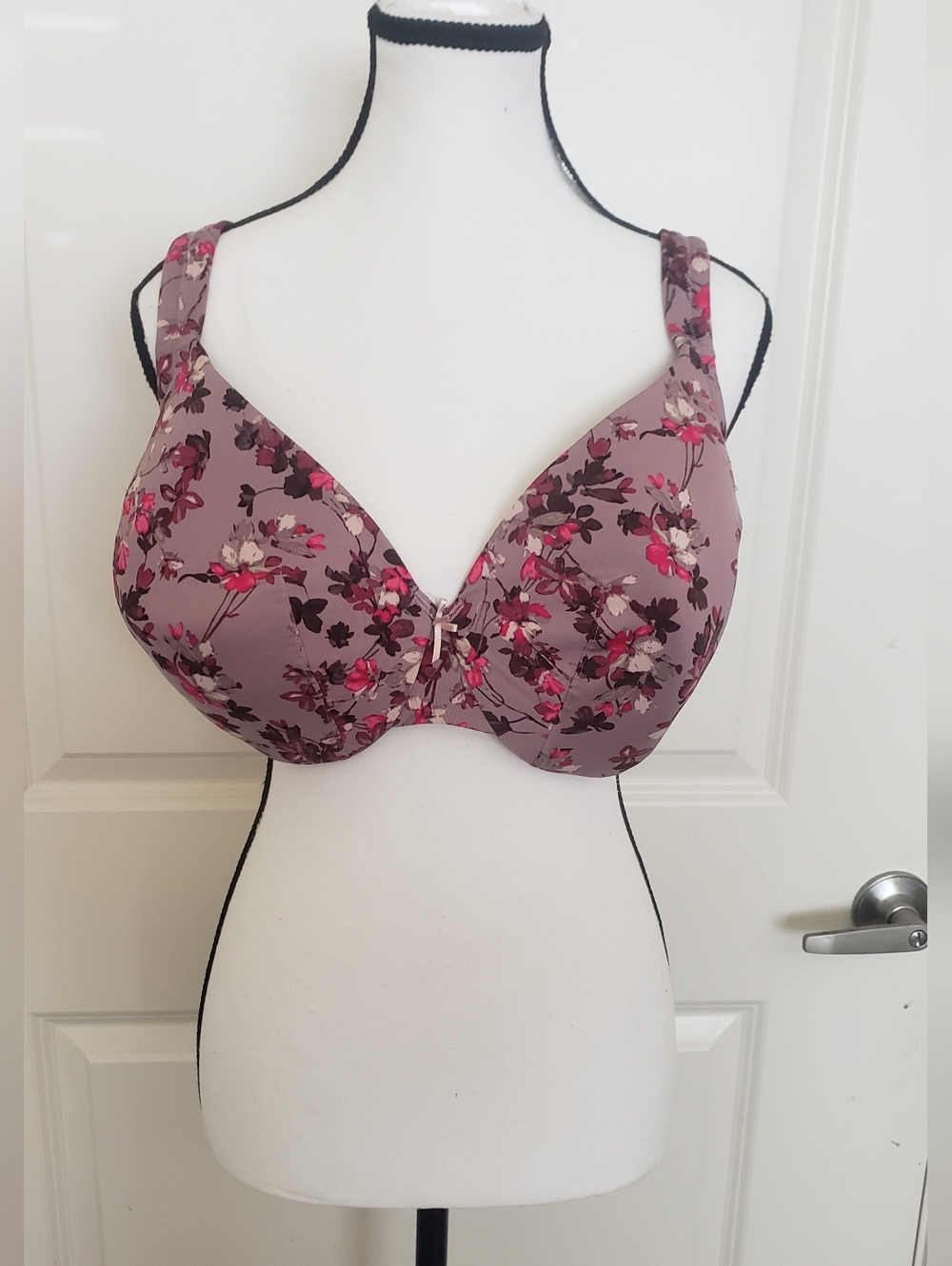 Cacique Lightly Lined Full Coverage Floral Bra